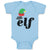 Baby Clothes Little Elf with Hat Baby Bodysuits Boy & Girl Cotton