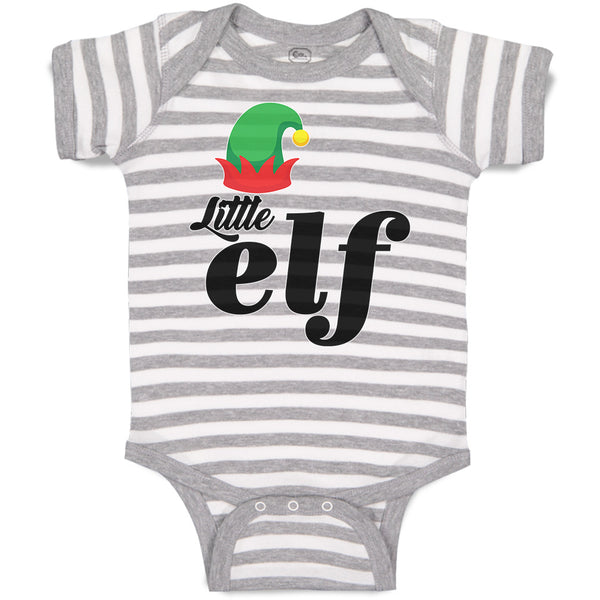 Baby Clothes Little Elf with Hat Baby Bodysuits Boy & Girl Cotton