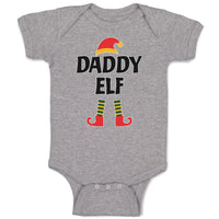 Baby Clothes Daddy Elf with Hat and Leg Baby Bodysuits Boy & Girl Cotton