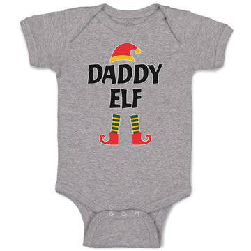 Baby Clothes Daddy Elf with Hat and Leg Baby Bodysuits Boy & Girl Cotton