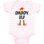 Baby Clothes Daddy Elf with Hat and Leg Baby Bodysuits Boy & Girl Cotton