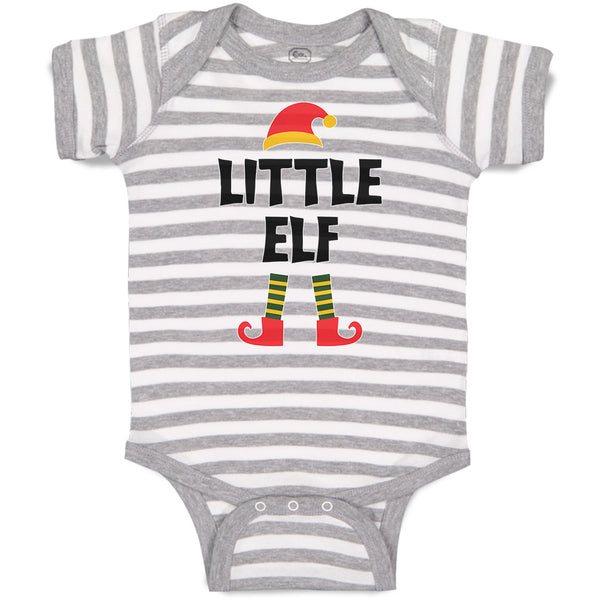 Baby Clothes Little Elf with Hat and Leg Baby Bodysuits Boy & Girl Cotton