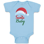 Baby Clothes Santa Baby with Hat Baby Bodysuits Boy & Girl Cotton