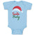 Baby Clothes Santa Baby with Hat Baby Bodysuits Boy & Girl Cotton