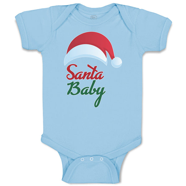 Baby Clothes Santa Baby with Hat Baby Bodysuits Boy & Girl Cotton