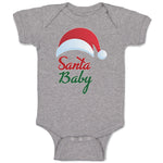 Baby Clothes Santa Baby with Hat Baby Bodysuits Boy & Girl Cotton