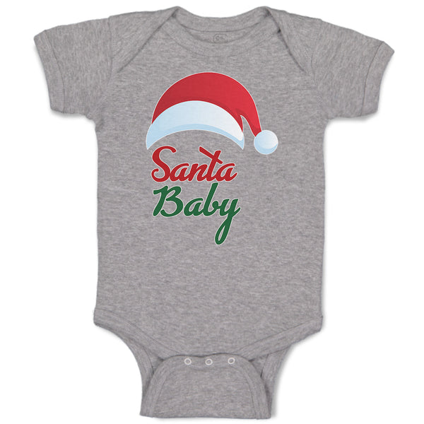 Baby Clothes Santa Baby with Hat Baby Bodysuits Boy & Girl Cotton