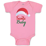 Baby Clothes Santa Baby with Hat Baby Bodysuits Boy & Girl Cotton
