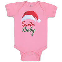 Baby Clothes Santa Baby with Hat Baby Bodysuits Boy & Girl Cotton