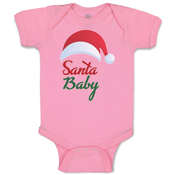 Baby Clothes Santa Baby with Hat Baby Bodysuits Boy & Girl Cotton