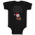 Baby Clothes Santa Claus Is Coming with Snow Riding Stick Baby Bodysuits Cotton