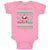 Baby Clothes Santa Floss Dancing and Pine Trees with Hearts Baby Bodysuits