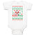 Baby Clothes Santa Floss Dancing and Pine Trees with Hearts Baby Bodysuits