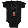 Baby Clothes Santa Is Promoting Me to Big Sister Baby Bodysuits Cotton