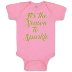 Baby Clothes It's The Season to Sparkle Baby Bodysuits Boy & Girl Cotton