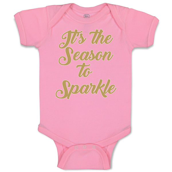 Baby Clothes It's The Season to Sparkle Baby Bodysuits Boy & Girl Cotton