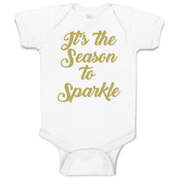 Baby Clothes It's The Season to Sparkle Baby Bodysuits Boy & Girl Cotton