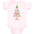 Baby Clothes Best Way Spread Christmas Cheer Singing Loud for All Hear Cotton