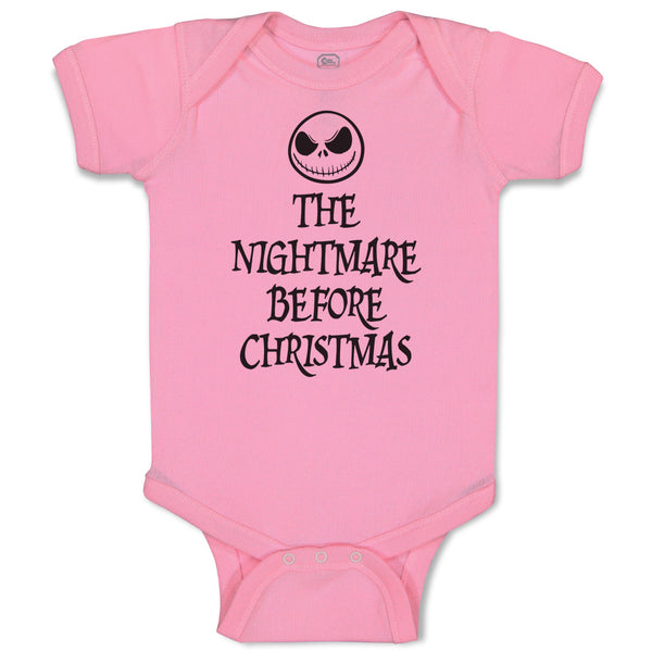 Baby Clothes The Nightmare Before Christmas with Halloween Baby Bodysuits Cotton