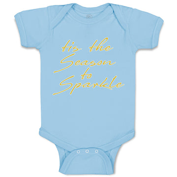 Baby Clothes Tis The Season to Sparkle Baby Bodysuits Boy & Girl Cotton