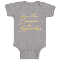 Baby Clothes Tis The Season to Sparkle Baby Bodysuits Boy & Girl Cotton