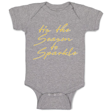 Baby Clothes Tis The Season to Sparkle Baby Bodysuits Boy & Girl Cotton