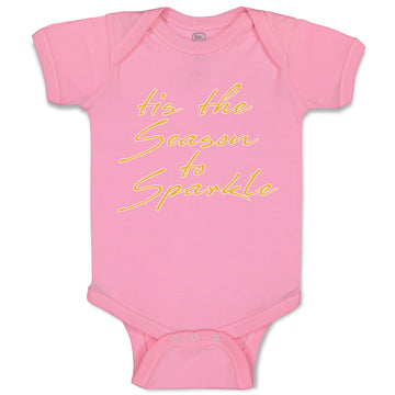 Baby Clothes Tis The Season to Sparkle Baby Bodysuits Boy & Girl Cotton