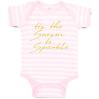 Baby Clothes Tis The Season to Sparkle Baby Bodysuits Boy & Girl Cotton