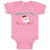 Baby Clothes Where My Ho's at with Santa Face and Hat Baby Bodysuits Cotton