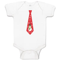 Baby Clothes Snow Doll on Neck Tie Baby Bodysuits Boy & Girl Cotton