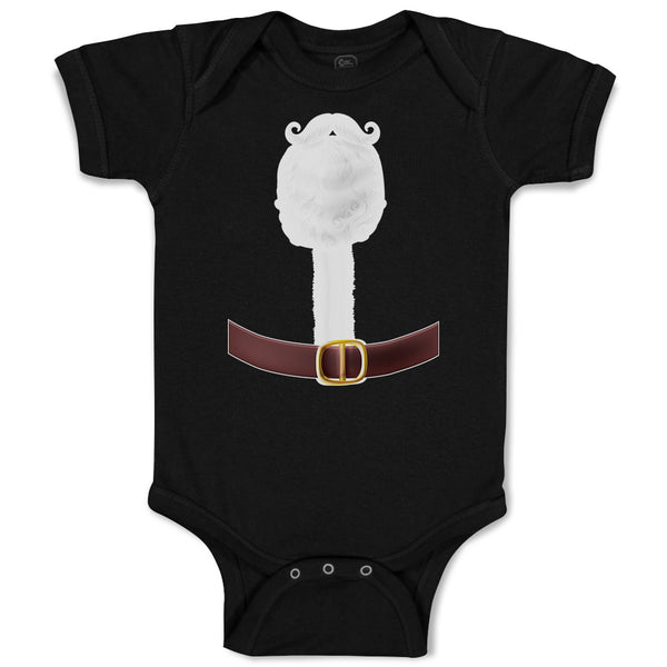 Baby Clothes Christmas Santa Costume Belt Baby Bodysuits Boy & Girl Cotton