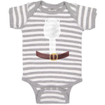 Baby Clothes Christmas Santa Costume Belt Baby Bodysuits Boy & Girl Cotton