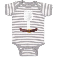 Baby Clothes Christmas Santa Costume Belt Baby Bodysuits Boy & Girl Cotton