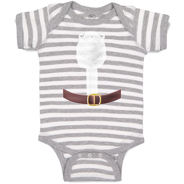 Baby Clothes Christmas Santa Costume Belt Baby Bodysuits Boy & Girl Cotton