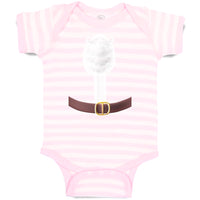 Baby Clothes Christmas Santa Costume Belt Baby Bodysuits Boy & Girl Cotton