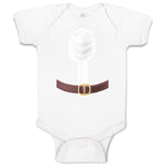 Baby Clothes Christmas Santa Costume Belt Baby Bodysuits Boy & Girl Cotton