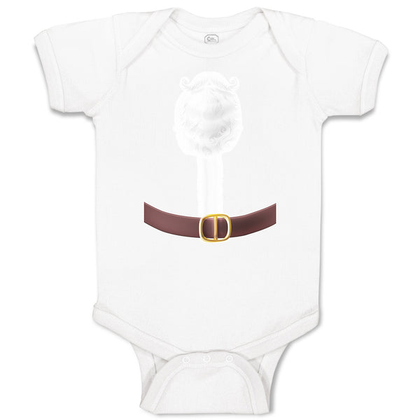 Baby Clothes Christmas Santa Costume Belt Baby Bodysuits Boy & Girl Cotton