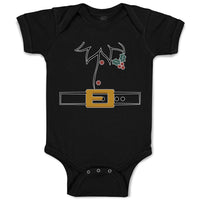 Baby Clothes Santa's Costume Hip Belt Baby Bodysuits Boy & Girl Cotton