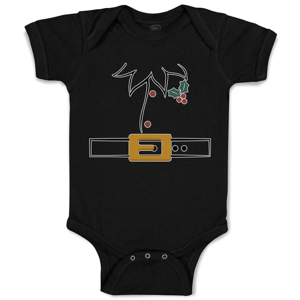 Baby Clothes Santa's Costume Hip Belt Baby Bodysuits Boy & Girl Cotton