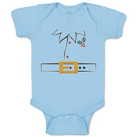 Baby Clothes Santa's Costume Hip Belt Baby Bodysuits Boy & Girl Cotton