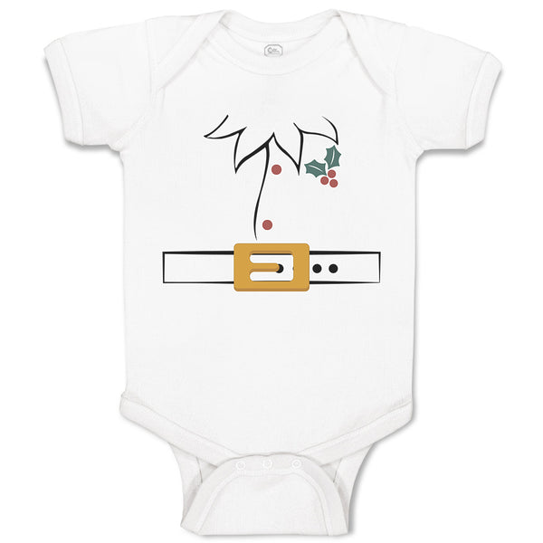 Baby Clothes Santa's Costume Hip Belt Baby Bodysuits Boy & Girl Cotton