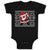 Baby Clothes Santa Claus Dab Dance Pose Style Baby Bodysuits Boy & Girl Cotton