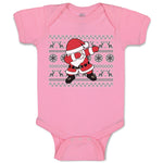 Baby Clothes Santa Claus Dab Dance Pose Style Baby Bodysuits Boy & Girl Cotton
