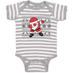 Santa Claus Dab Dance Pose Style
