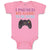 Baby Clothes I Paused My Game to Be Here with Joystick Baby Bodysuits Cotton