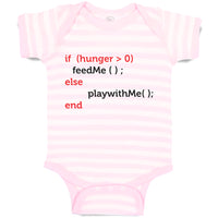 If (Hunger 0Feedme();Else Playwithme();End