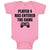 Baby Clothes Player 4 Has Entered The Game with Joystick Baby Bodysuits Cotton