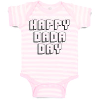 Baby Clothes Happy Dada Day Celebration of Father's Day Baby Bodysuits Cotton