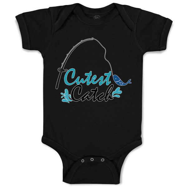 Baby Clothes Mommy's Fishing Buddy Baby Bodysuits Boy & Girl Cotton