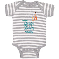 Baby Clothes Daddy's Fishing Buddy Father and Daughter with Fishing Net Cotton